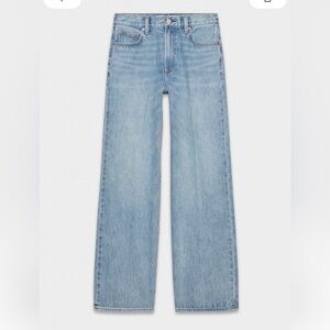 Aritzia Denim Forum high rise Farrah Wide Leg Jeans